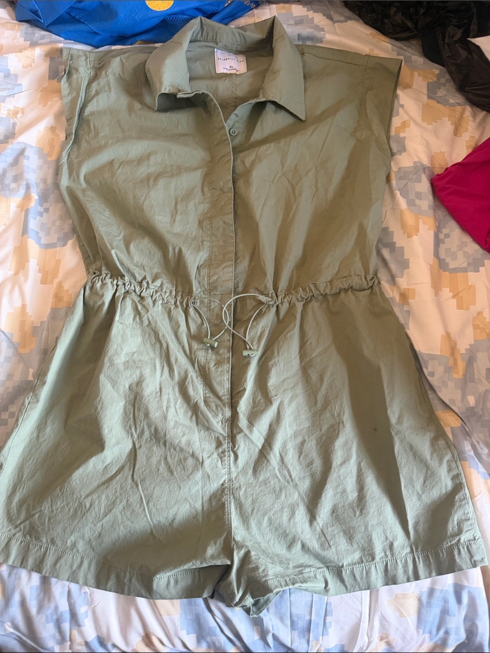 Celebrity Pink Olive Green Shirt Jacket